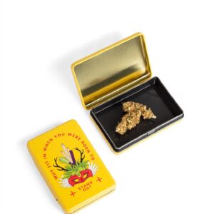 קופסת מתכת STASH BOX - BORN TO STAND OUT
