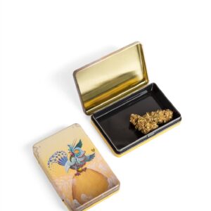 קופסת מתכת STASH BOX - THE GOLDEN OWL